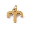 304 Stainless Steel Charms STAS-R001-04G-01-1