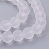 Baking Paint Transparent Glass Bead Strands GLAA-S031-12mm-13-1
