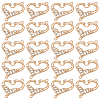 20Pcs Alloy Crystal Rhinestone Connector Charms FIND-PH0060-35-1
