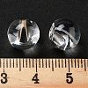 Transparent Acrylic Beads OACR-U005-08B-3