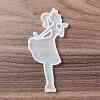 Fashionable Lady Shape Food Grade Silhouette Silicone Lollipop Molds DIY-D069-09-2