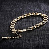 Brass Chain Bracelets BJEW-EE0003-23G-4
