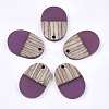 Resin & Wenge Wood Pendants RESI-T023-01I-1-1