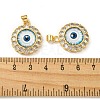 Golden Brass Pendants KK-L209-008G-06-3