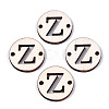 Unfinished Natural Poplar Wood Links Connectors WOOD-S045-140A-01Z-1