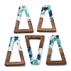 Resin and Walnut Pendants FIND-R051-03-2