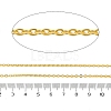 304 Stainless Steel Cable Chains CHS-M008-01G-01-3