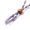 Braided Wax Rope Cord Macrame Pouch Necklace Making NJEW-J007-04-3