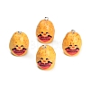 Opaque Resin with Alloy Pendants RE-CBA08CD-07A-1