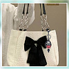24Pcs Alloy Keychain Clasps KEYC-SC0001-82EB-4