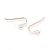 304 Stainless Steel French Earring Hooks STAS-H436-07RG-2