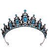 Alloy Rhinestone Crown Hair Bands PW-WG903DF-22-1