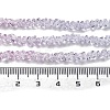 Transparent Glass Bead Strands GLAA-H023-03L-5