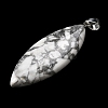 Natural Howlite Big Pendants G-F820-06Q-2