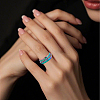 14Pcs 7 Styles Stainless Steel Grooved Finger Ring Settings STAS-SC0010-65RC-6