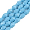 Opaque Solid Color Beads Strands EGLA-N013-P8mm-D10-1