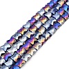 AB Color Plate Glass Beads Strands EGLA-P051-06A-B02-1