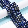 Natural Lapis Lazuli Beads Strands X-G-J396-8mm-4