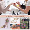 1000Pcs Glass Rhinestone Cabochons DIY-LP0002-52C-3