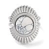 Ion Plating(IP) 304 Stainless Steel Ring RJEW-B059-07P-02-2