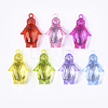 Transparent Acrylic Pendants TACR-S133-006-1
