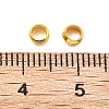 Brass Crimp Beads KK-S509-01G-06-3