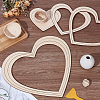 Wooden Concentric Geometric Figure Rail Set WOOD-WH0050-038B-2