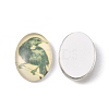 Tempered Glass Cabochons GGLA-R193-1-1