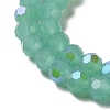 Imitation Jade Glass Beads Strands EGLA-A035-J6mm-L10-3