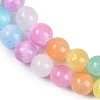 Macaron Color Natural Selenite Beads Strands G-F780-A01-01-3