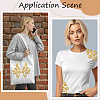 Ethnic Style Flower Pattern Computerized Embroidery Appliques PATC-WH20017-21E-7