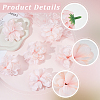 12Pcs Cloth Artificial Flower Head AJEW-SC0031-58B-6