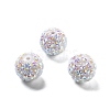 Acrylic Rhinestone Ball Beads OACR-A035-01-2