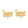 Light Gold Plated Alloy Charms ENAM-T009-02D-2
