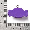 Halloween Theme Opaque Resin Pendants RESI-D075-03C-3