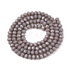 Opaque Solid Color Imitation Jade Glass Beads Strands LS-EGLA-A044-P3mm-D10-3
