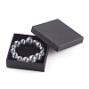 Graduated Round Glass Beaded Stretch Bracelets BJEW-JB06073-3