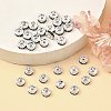 Brass Grade A Rhinestone Spacer Beads RSB036NF-03-2