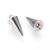Tarnish Resistant 304 Stainless Steel Pendants STAS-G214-47P-02-2