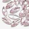 Pointed Back Glass Rhinestone Cabochons RGLA-T083-9x18mm-10-1