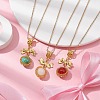 304 Stainless Steel Necklaces NJEW-MZ00026-2