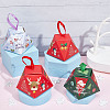 Gorgecraft 12 Sets 3 Colors Christmas Gift Boxes CON-GF0001-12-4