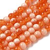 Crackle Glass Beads Strands GLAA-U001-6mm-10-1