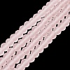 Transparent Glass Beads Strands EGLA-A034-T10mm-MD22-2