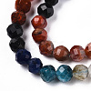 Natural & Synthetic Mixed Gemstone Beads Strands G-D080-A01-01-24-3