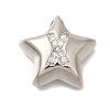 Rack Plating Brass Micro Pave Cubic Zirconia Pendants KK-I722-05P-X-1