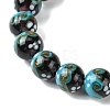Handmade Gold Sand Lampwork Beads Strands LAMP-A003-03F-3