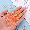 Transparent Acrylic Beads TACR-S154-09A-84-5