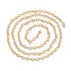 Brass Textured Cable Chains CHC-G005-01G-3
