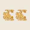 304 Stainless Steel Cuff Earrings for Women YW4360-1-1
